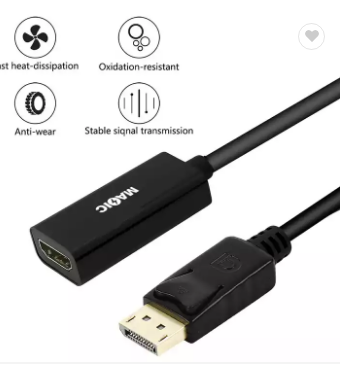 DP ra hdmi 2K 4K dài 20cm