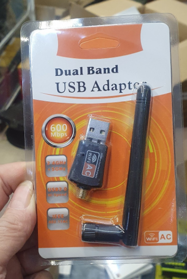Bộ chuyển đổi thẻ Wi-Fi AC 600Mbps DualBand USB
