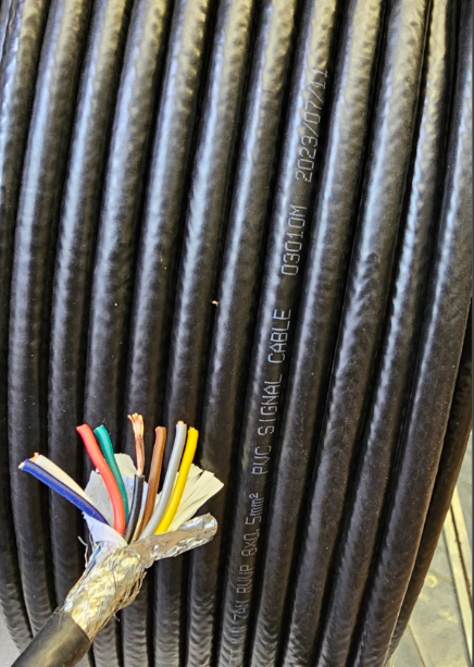 Cáp tín hiệu điều khiển 8* 0.5mm2 -8 core signal cable - THMZ - 805PVC