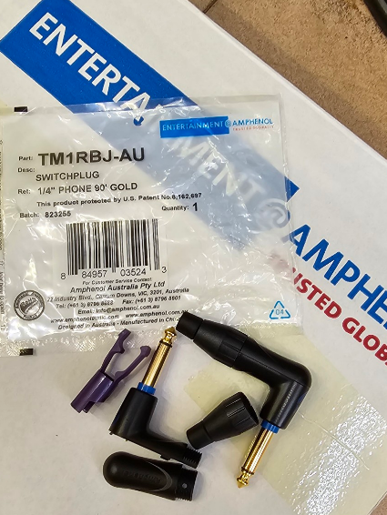 TM1RBJ-AU  - jack 6.35 AMPHENOL