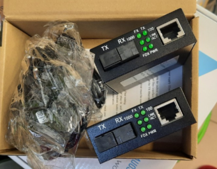 Bộ chuyển đổi quang điện RJ45-  1000/100/10