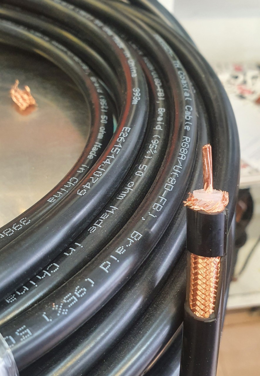 COAXIAL CABLE RG8A/U - Cáp đồng trục RG8A/U