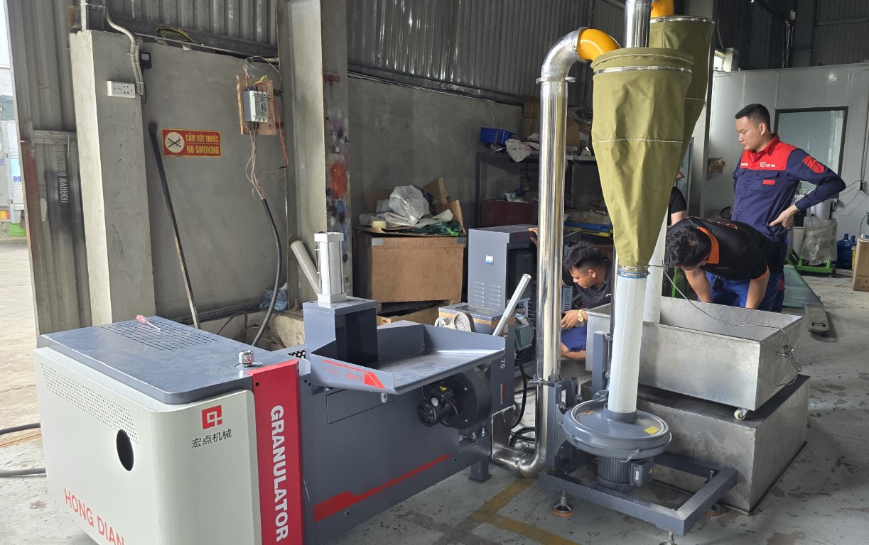 máy tạo hạt nhựa MINI nhiệt độ thấp