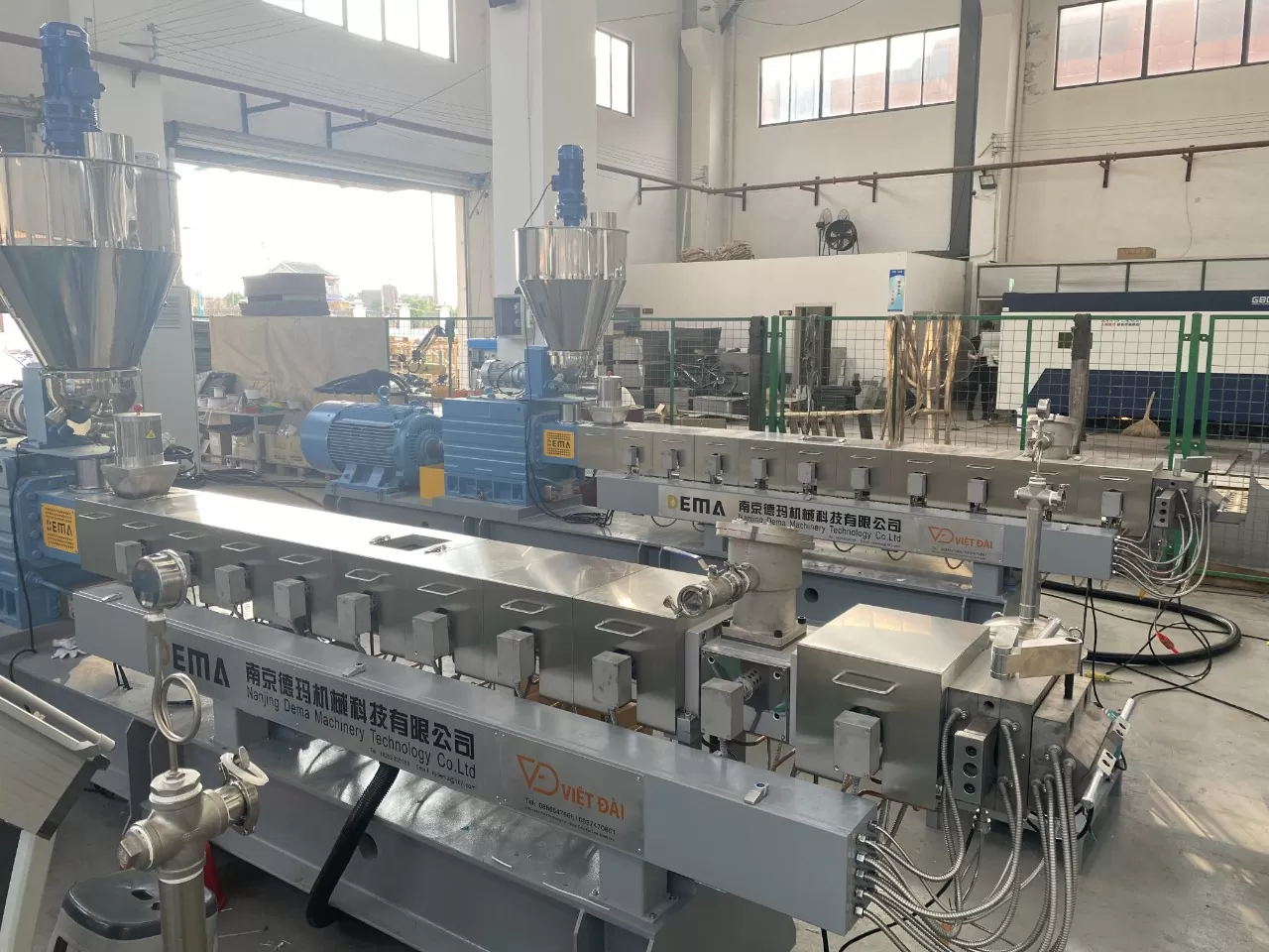 Máy tạo hạt nhựa PVC mềm