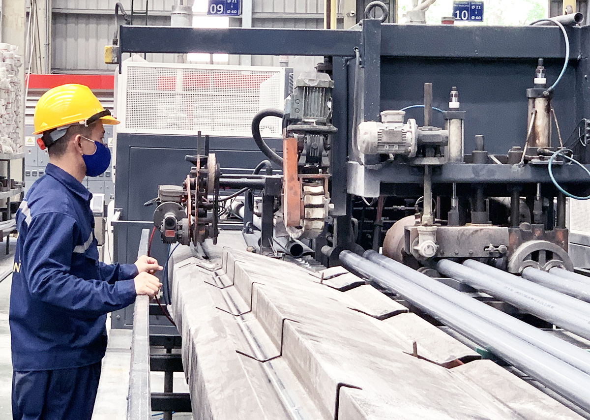 sản xuất ống nhựa dùng trong xây dựng yêu cầu tính kỹ thuật cao