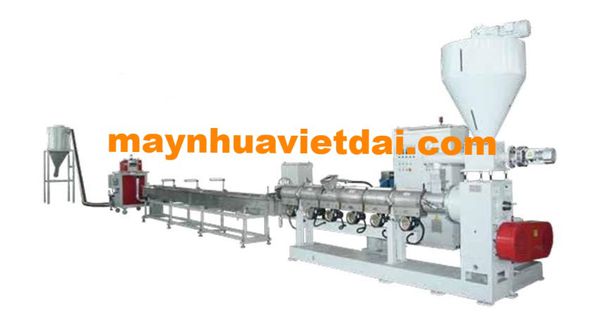 Máy tạo hạt nhựa có kết cấu liền mạch, khép kín, đảm bảo an toàn sử dụng