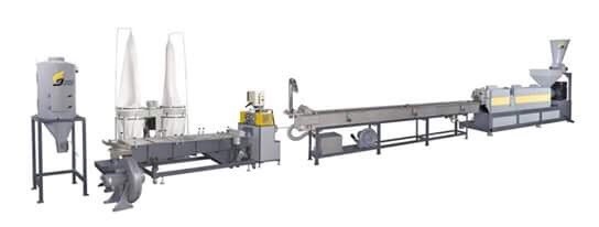 Máy tạo hạt nhựa 2 cấp sản xuất tại Việt Nam