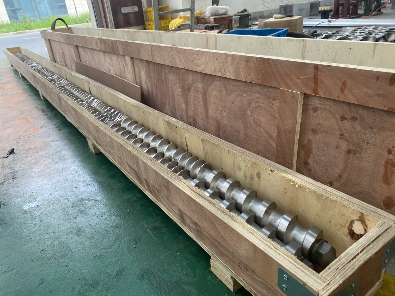 Trục vít máy tạo hạt