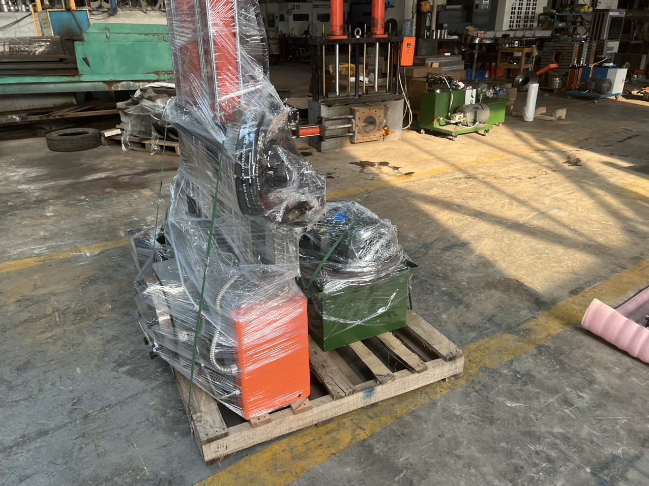 Đầu thay lưới được bao bọc cho quá trình vận chuyển