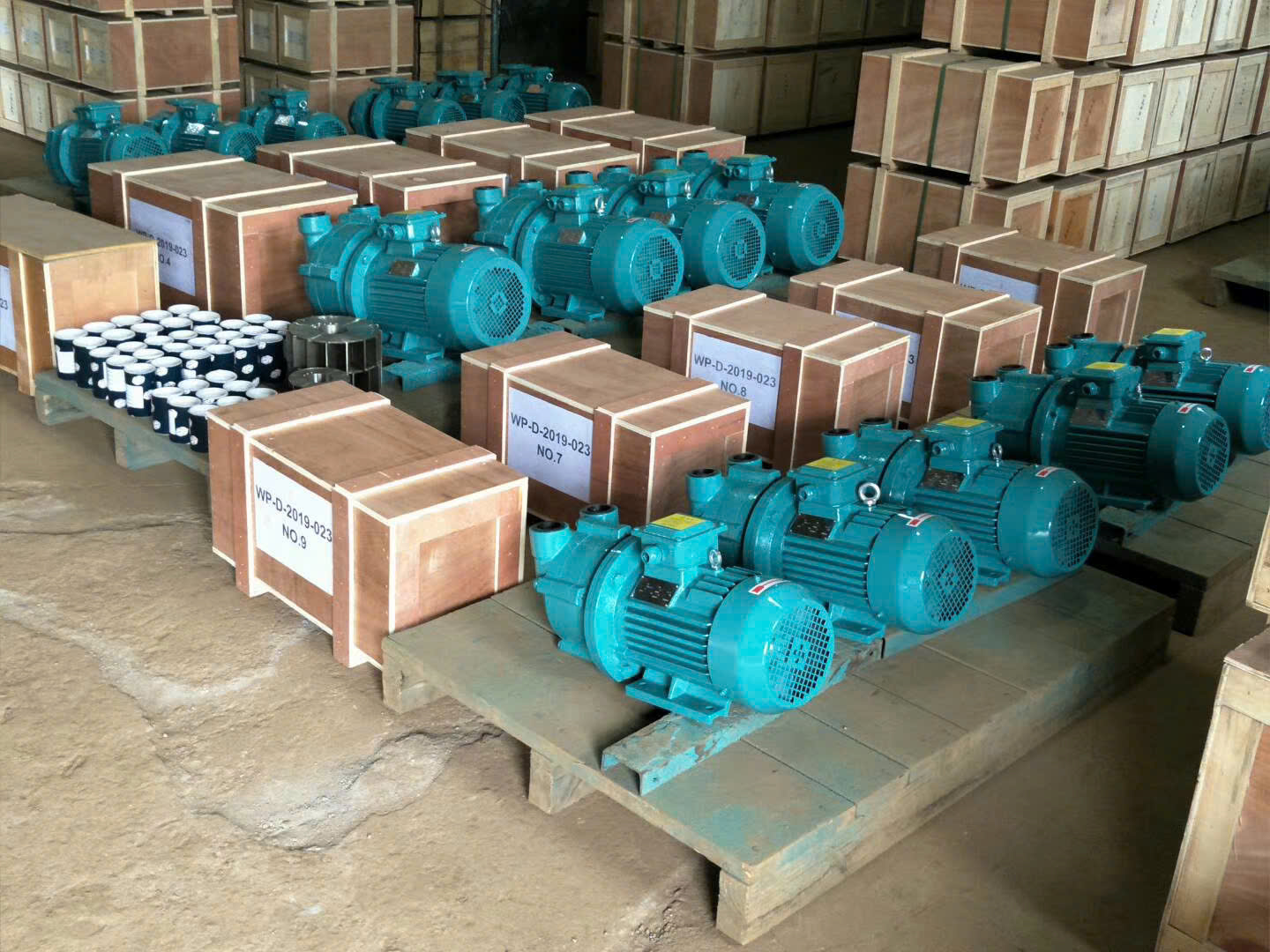 Máy bơm chân không sẵn sàng