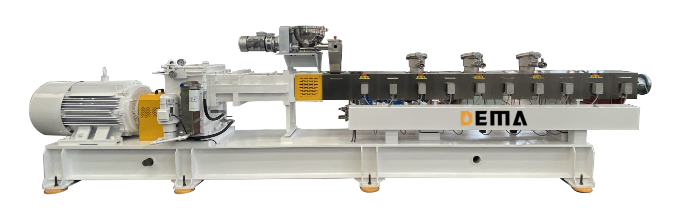 Máy đùn trong hệ thống tạo hạt nhựa