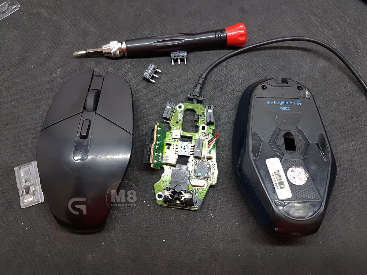 Sửa Chuột Logitech - Thay click chuột Logitech