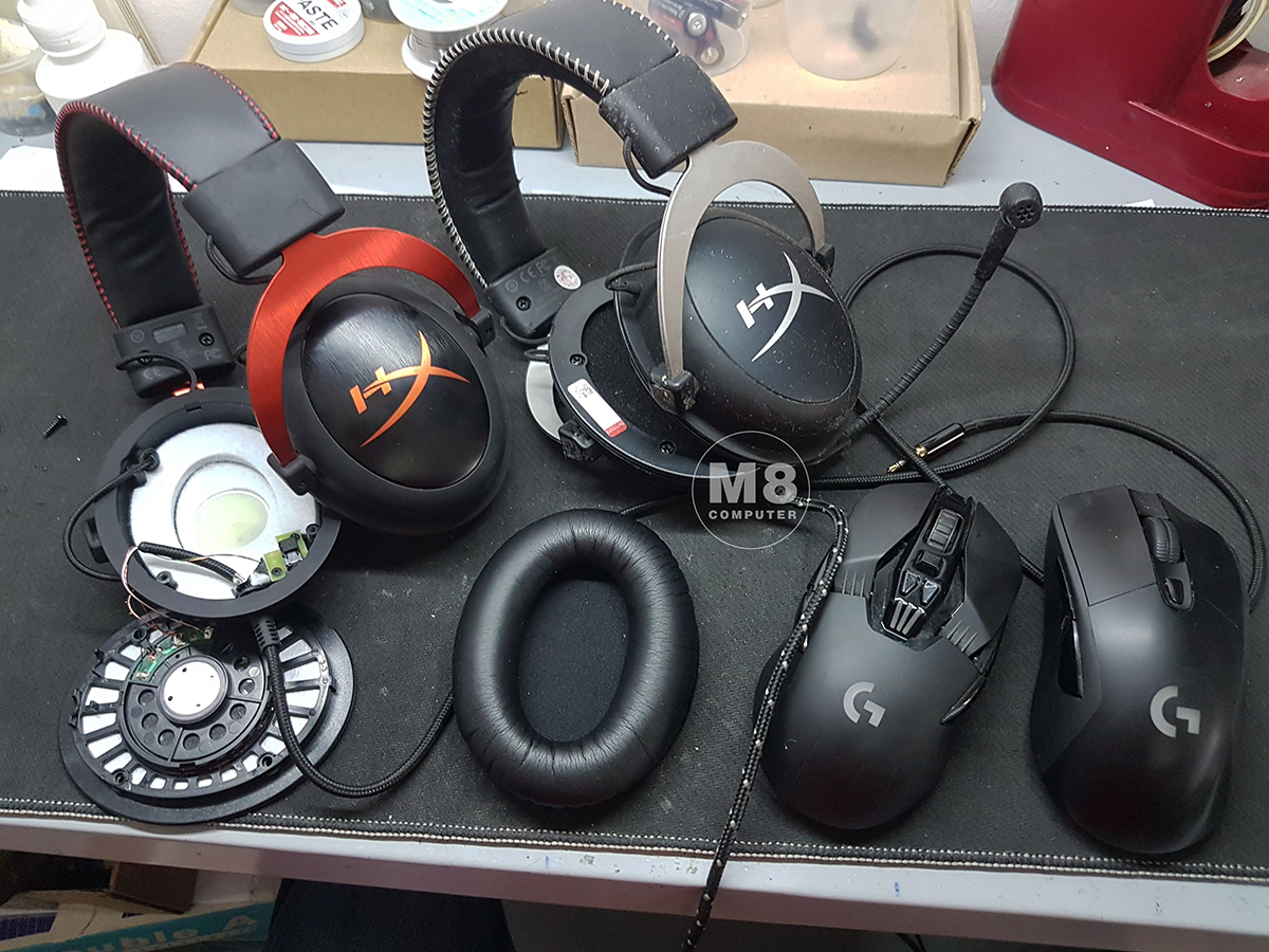 sửa tai nghe gaming m8 computer