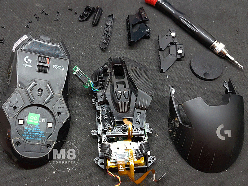 sửa con lăn chuột logitech g903