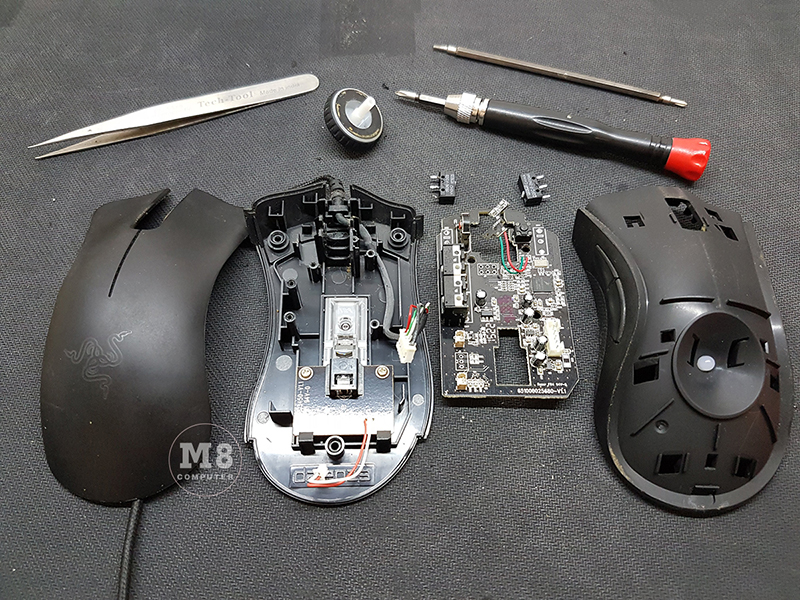 Sửa chuột Razer DeathAdder 2013 - Thay nút click chuột Razer