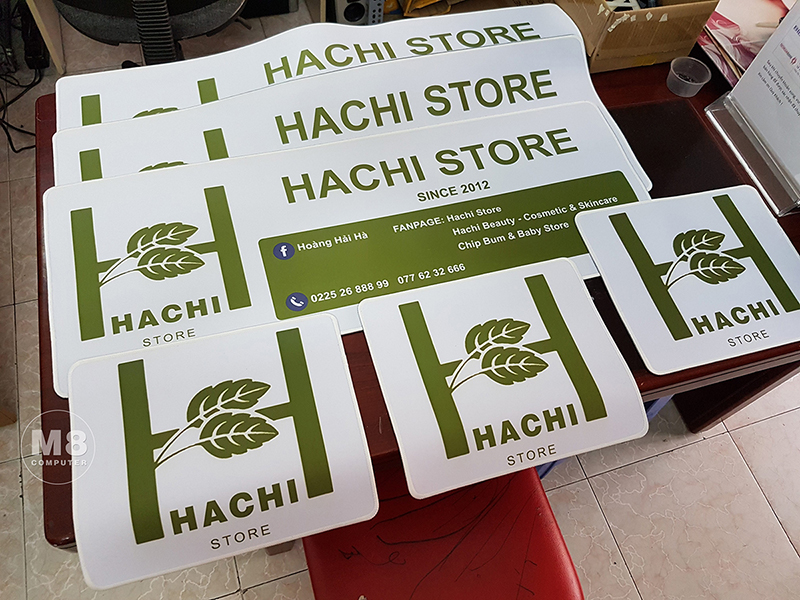 In lót chuột theo yêu cầu kích cỡ to nhỏ