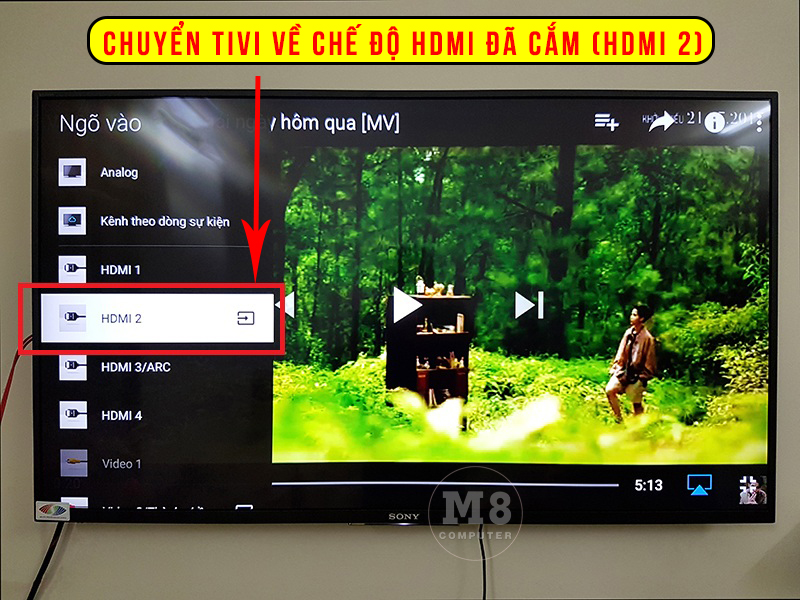 Kết nối iPhone với Tivi