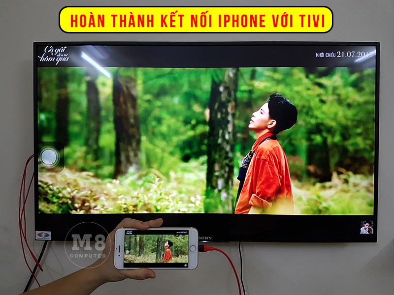 Kết nối iPhone với tivi