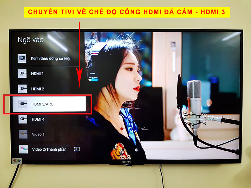 Kết nối điện thoại với tivi bằng AnyCast M2 Plus