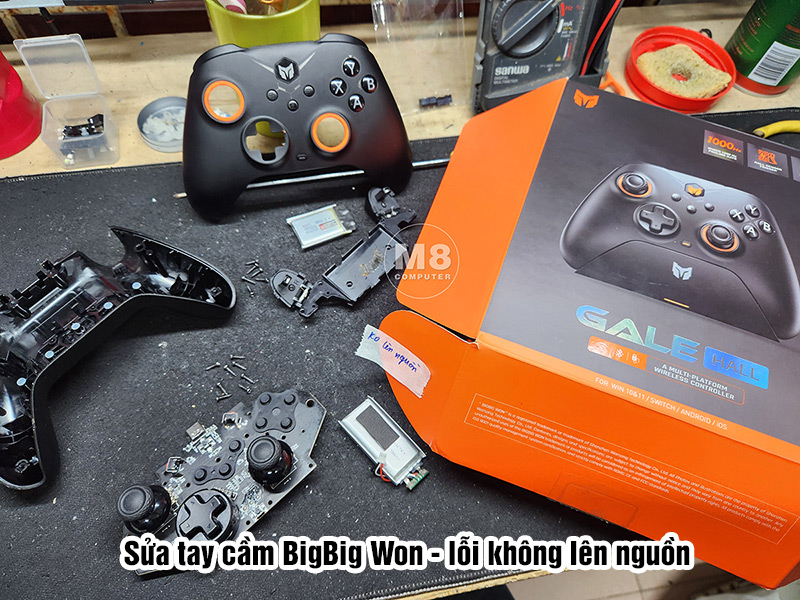 Sửa tay cầm BigBig Won lỗi không lên nguồn