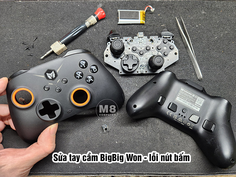 Sửa tay cầm BigBig Won lỗi nút bấm
