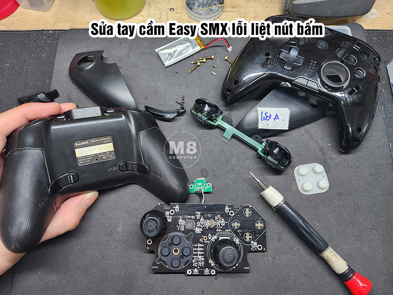 Sửa tay cầm Easy liệt nút bấm