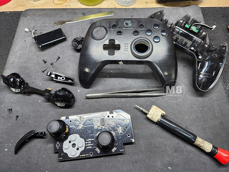 Sửa tay cầm GameSir lỗi RB LB