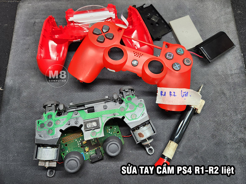 Sửa tay cầm PS4 R1 R2 liệt