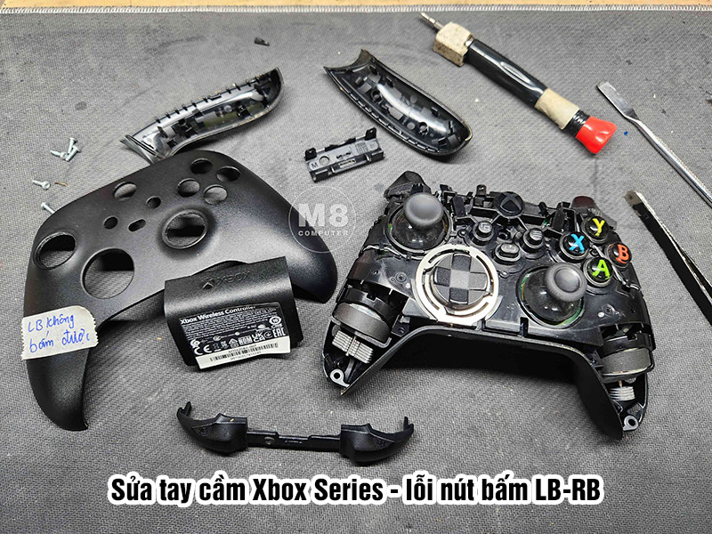 Sửa tay cầm Xbox Series - lỗi nút bấm LB-RB