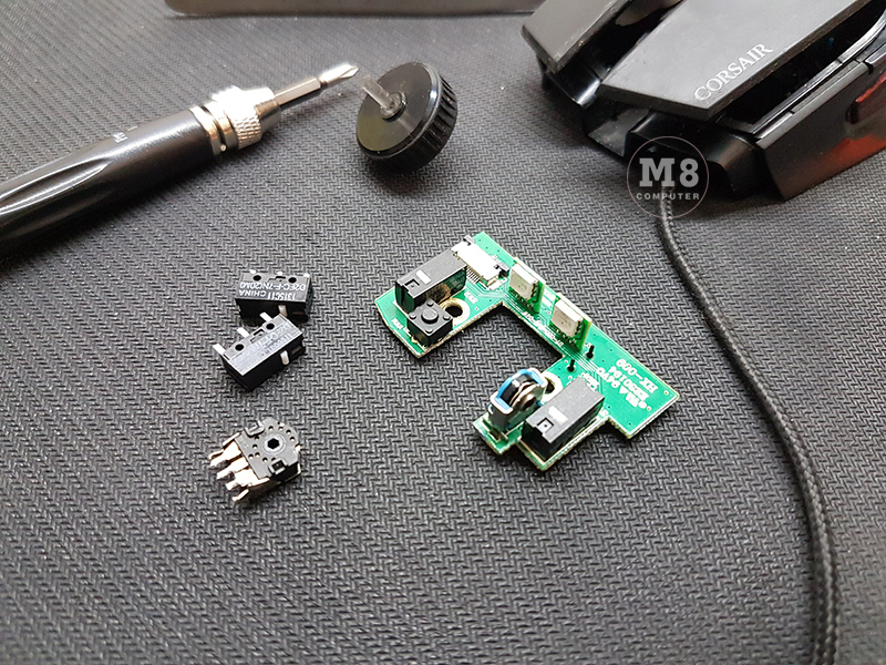 Sửa chuột máy tính bị click đúp - Sửa con lăn chuột không lăn được