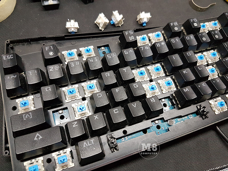 Thay Switch bàn phím cơ