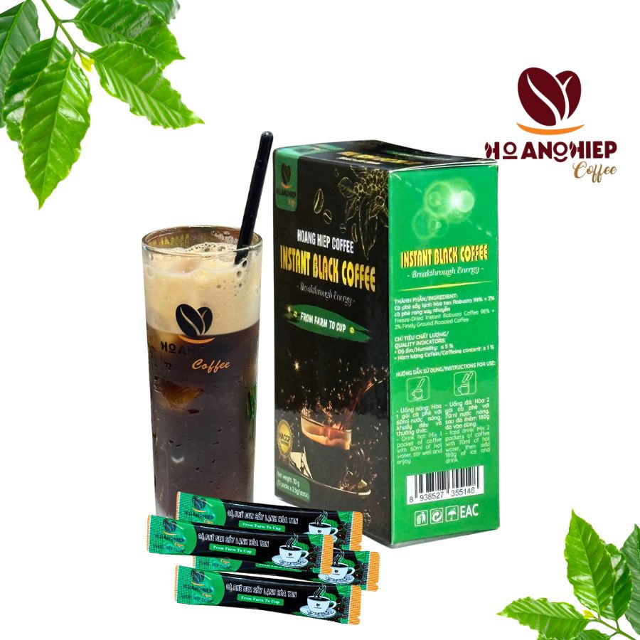 Ưu điểm nổi bật của cà phê đen hòa tan mà bạn nên biết