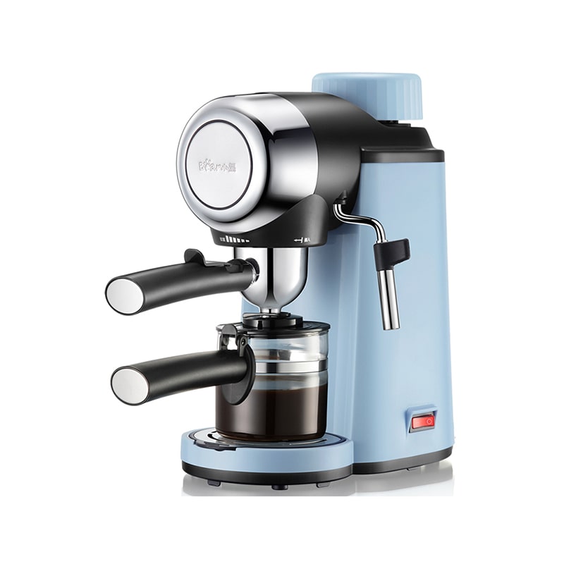 Barista tại gia với một chiếc máy pha cà phê mini