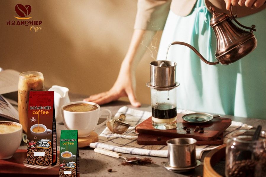 cách pha cafe rang xay ngon