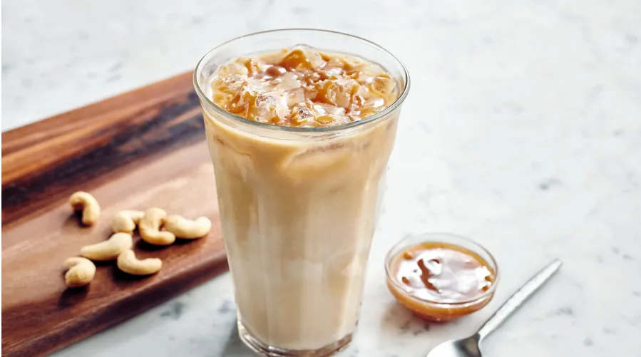 Công thức cà phê sữa hạt điều dành cho người ăn chay