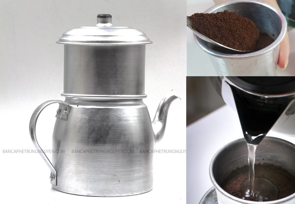 Công thức pha cà phê phin lớn cực đơn giản