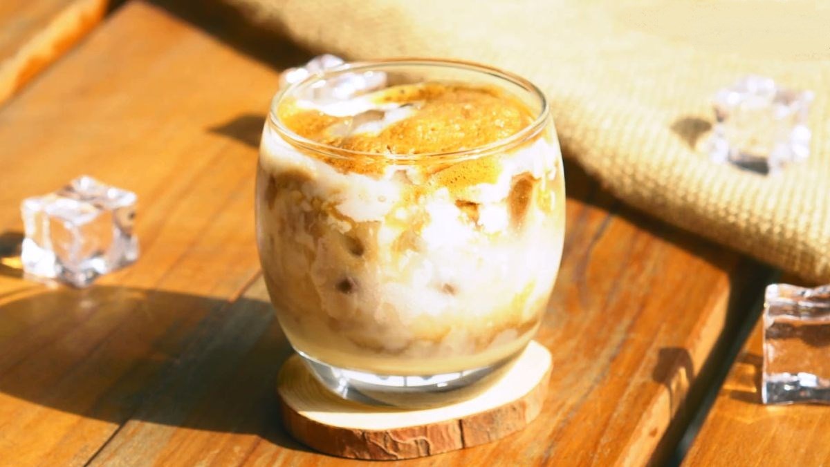 Công thức pha cà phê sữa dừa béo ngậy