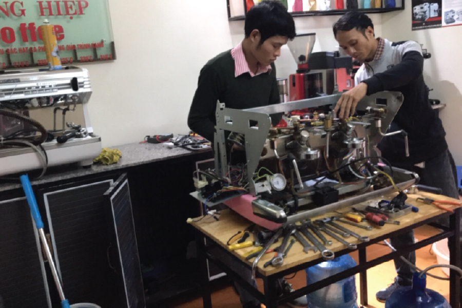 Dịch vụ sửa chữa máy pha cà phê chuyên nghiệp cho quán và văn phòng