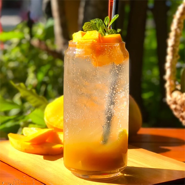 Hướng dẫn làm soda cam mát lạnh sảng khoái cho mùa hè oi bức