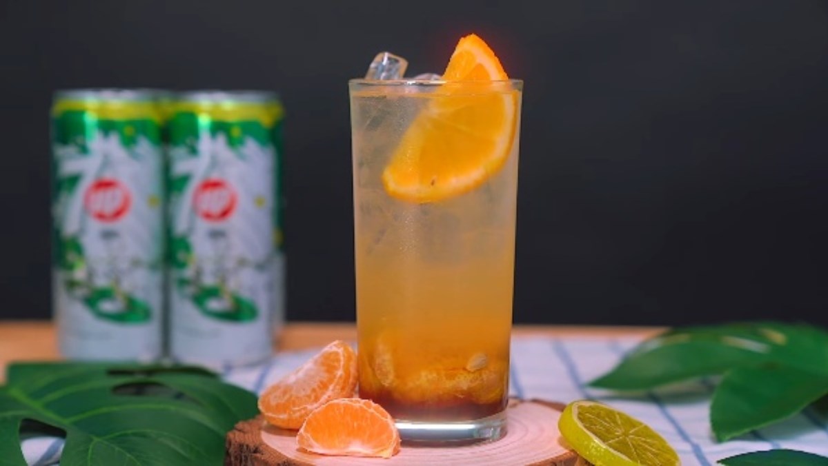 Hướng dẫn làm soda cam mát lạnh sảng khoái cho mùa hè oi bức