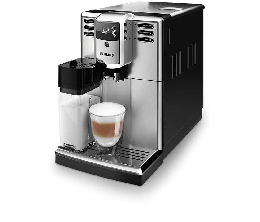 Cách chế biến Pha cà phê espresso bằng máy pha cà phê tự động