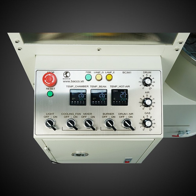 Cấu tạo của Máy rang cà phê các loại chi tiết nhất