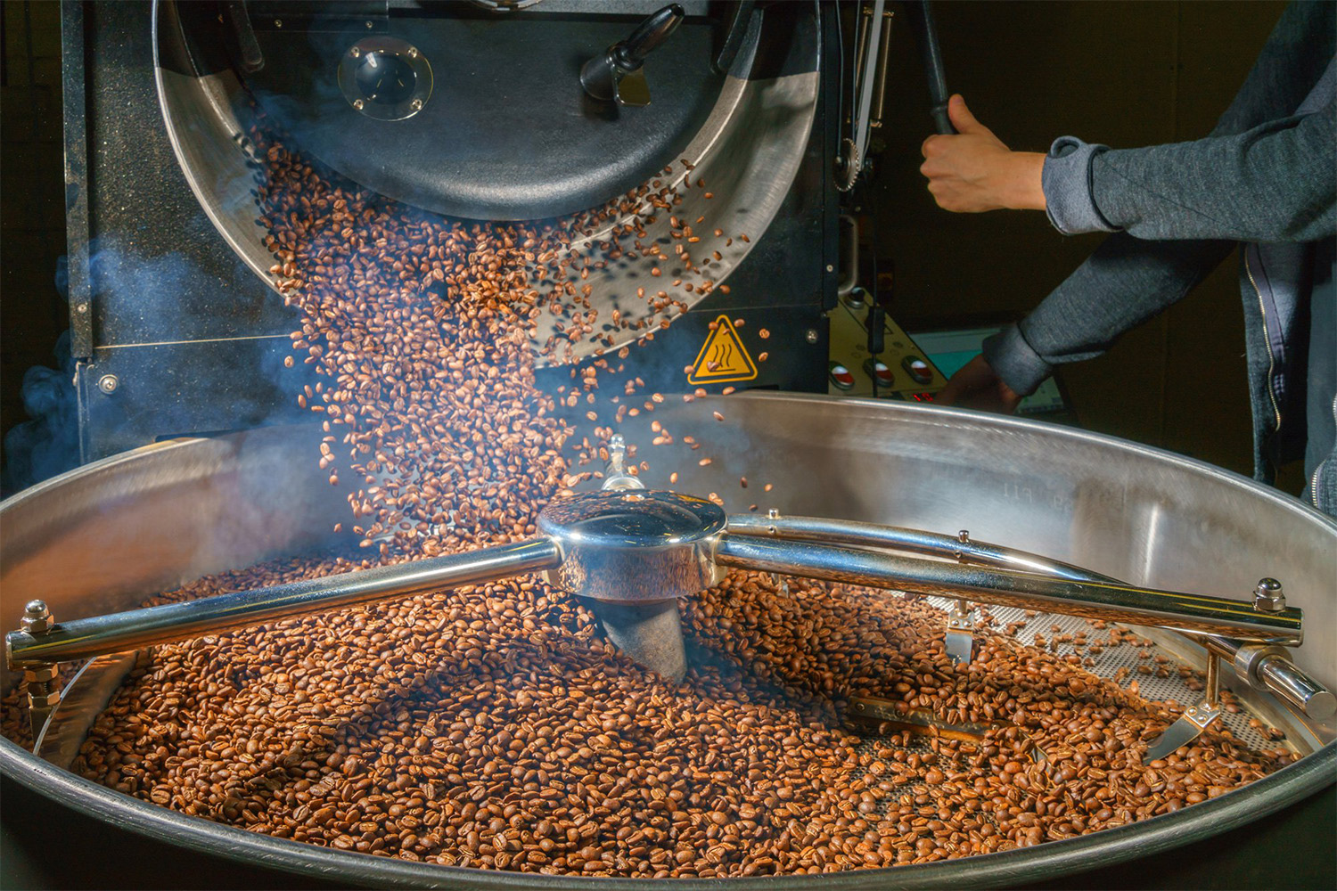 Quá trình rang cà phê