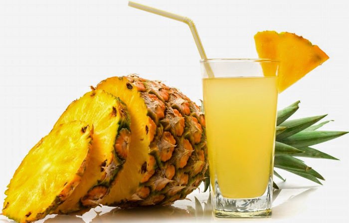 công thức làm nước ép dứa