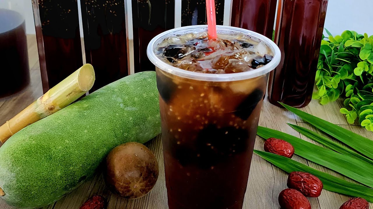 Nước sâm bí đao đồ uống lành tính, thanh nhiệt cơ thể vào mùa hè