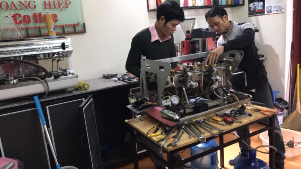 Sửa máy pha cà phê tại Hoàng Mai
