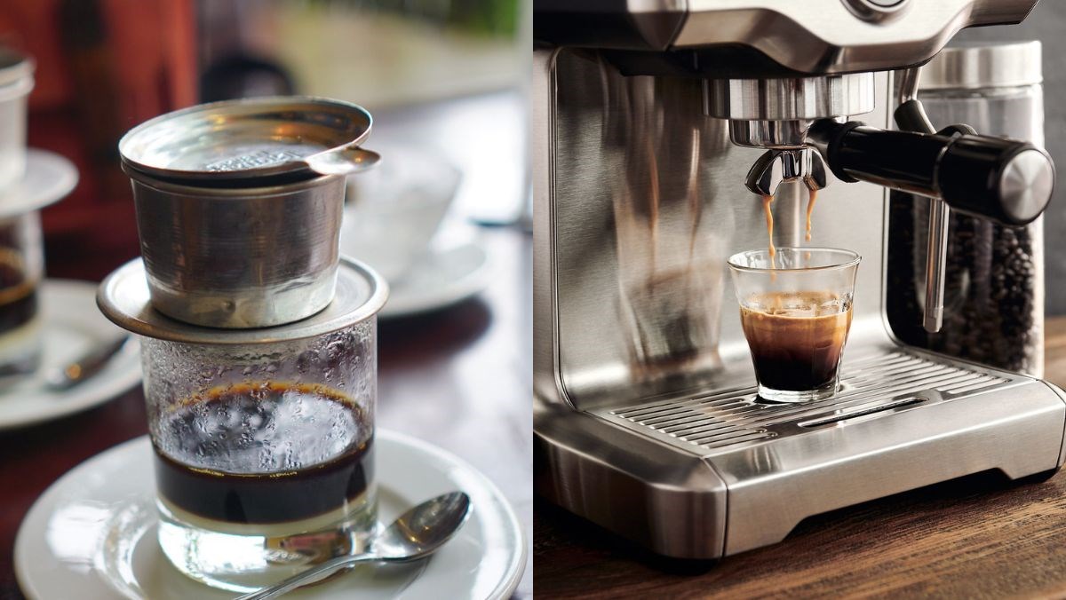 Ưu điểm của cà phê pha máy - Espresso