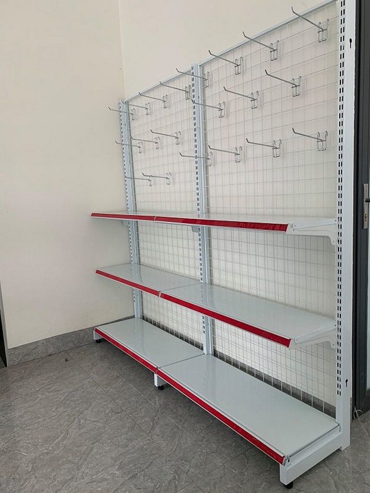 kệ siêu thị móc treo