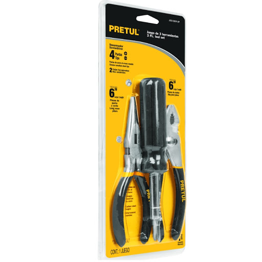 BỘ KỀM VÍT 3 CHI TIẾT PRETUL - 28217 (JGO-DEPI-3P)