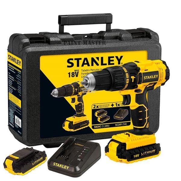 MÁY KHOAN ĐỘNG LỰC DÙNG PIN 18V-2Ah STANLEY - SBH201D2K